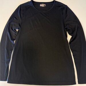 Black Long Sleeve Thermal Shirt
